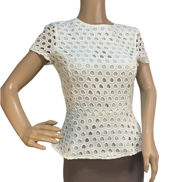 Pam & gela crochet peplum top - Picture 1 of 10